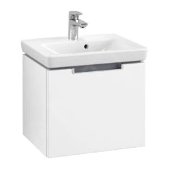 Villeroy & Boch Subway 2.0 - Waschtischunterschrank, 485x420x379mm, 1 Tür, Weiß Matt A68500MS