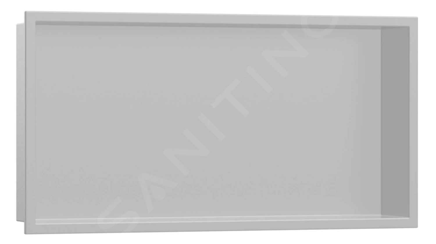 Hansgrohe XtraStoris Original - Wandnische Mit Rahmen, 300x600x100 Mm, Edelstahl 56064800