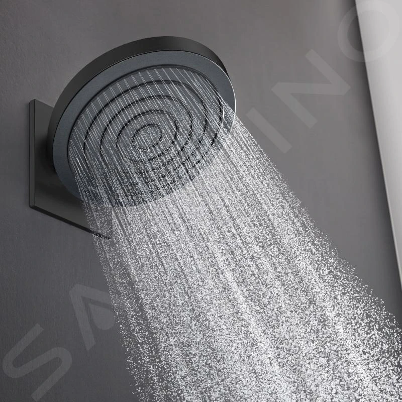 Hansgrohe Pulsify S - Kopfbrause 260 Mit Anschluss, 2 Strahlarten, Schwarz Matt 24150670 - Image 3