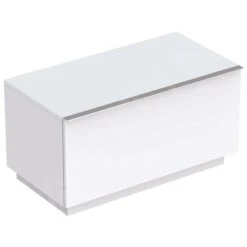 Geberit ICon - Seitenschrank 890x472 Mm, Mit Auszug, Weißmatt 841090000