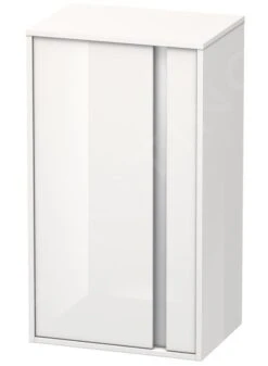 Duravit Ketho - Hochschrank 880x500x360 Mm, Links, Weiß Glänzend KT1266L2222