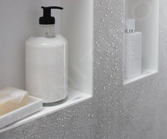 Hansgrohe XtraStoris Minimalistic - Wandnische, 300x300x100 Mm, Edelstahl Gebürstet 56073800 - Image 3