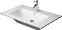 Duravit ME By Starck - Möbelwaschtisch 830x490 Mm, Mit 1 Hahnloch, Alpinweiß 2336830000