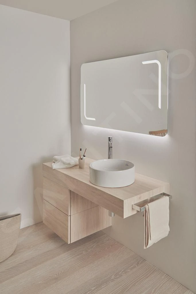 Ideal Standard Mirror&Light - Spiegel 1200x700 Mm Mit LED-Beleuchtung Und Hintergrundbeleuchtung T3353BH - Image 4