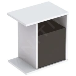 Geberit ICon - Seitenregal 370x400x273 Mm, Mit Staubox, Weißmatt 841237000