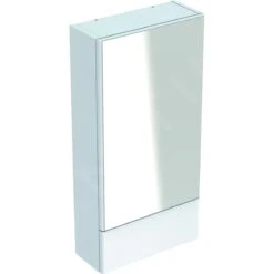 Geberit Selnova Square - Spiegelschrank 850x418x176mm, 2 Türen, Glänzend Glass 500.155.01.1