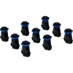 Geberit Zubehör - Set Füße Für Duschwanne 9 Stk., H: 9-21 Cm, Für Duschwanne Bis 1400 Mm 554.953.00.1