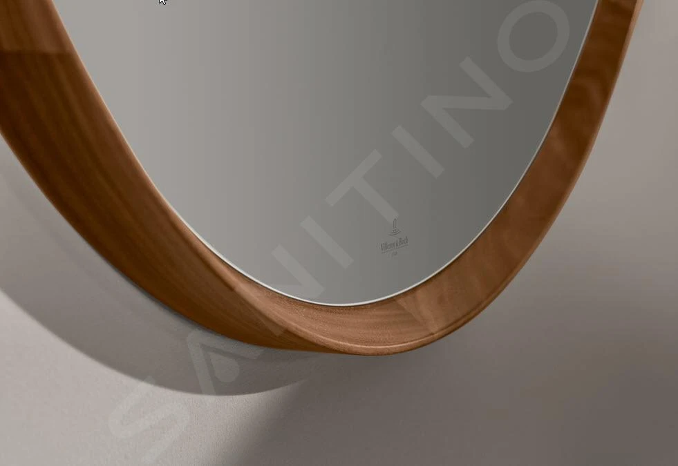 Villeroy & Boch Antheus - Spiegel, Holzrahmen, Durchschnitt 850 Mm, Nuss B30500PV - Image 4