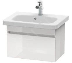 Duravit DuraStyle - Waschtischunterschrank 398x580x368 Mm, Mit 1 Aufzug, Weiß Glänzend DS637902222