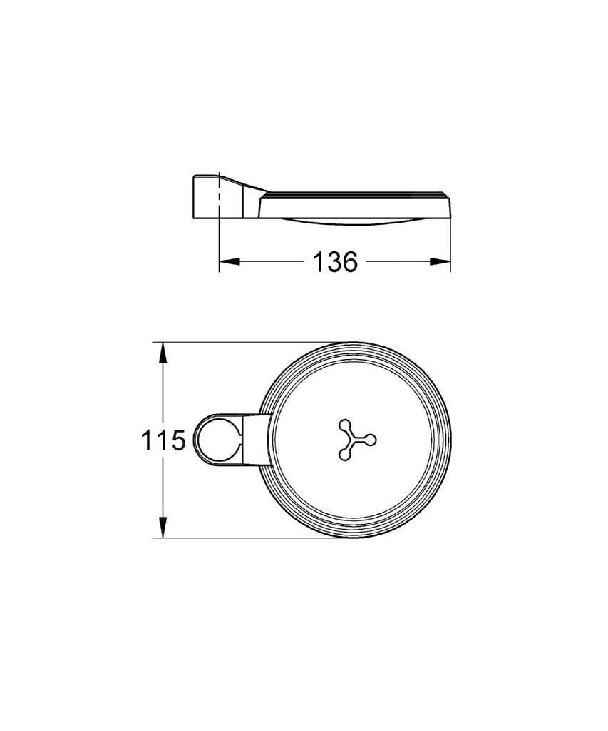 Grohe Zubehör - Seifenschale 27206000 - Image 2