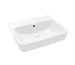Villeroy & Boch O.novo - Waschbecken 550x460 Mm, Mit Überlauf, Ohne Hahnloch, Alpinweiß 4A415701