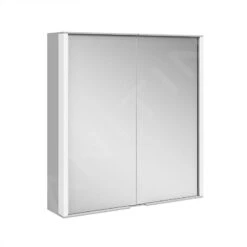 Keuco Royal Match - Spiegelschrank Mit LED-Beleuchtung, 650x700x160 Mm, Silber Eloxiert 12801171311