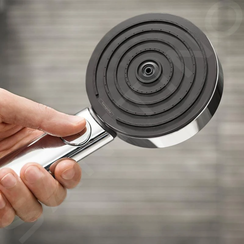 Hansgrohe Pulsify Select - Duschkopf Activation 105, 3 Strahlarten, Chrom 24100000 - Image 3