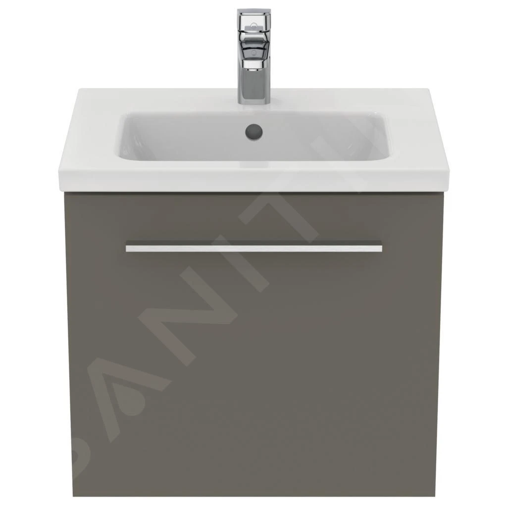 Ideal Standard I.Life S - Unterschrank Für Handwaschbecken, 500x375x440 Mm, Quarz Schwarz Matt T5290NG - Image 4