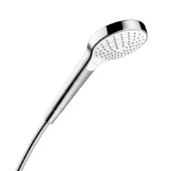 Hansgrohe Croma Select S - Duschkopf Vario, Weiß / Verchromt 26802400