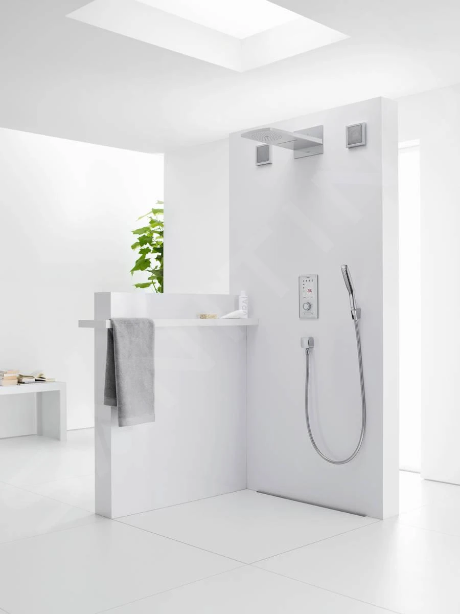 Hansgrohe Raindance - Kopfbrause Rainfall 180, 2 Strahlen, Verchromt 28433000 - Image 4