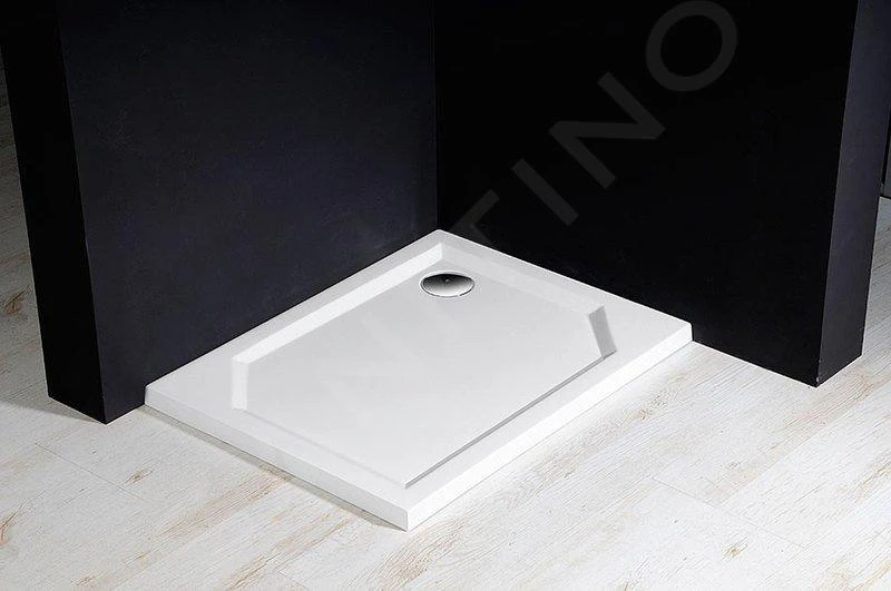 Gelco Duschtassen - Duschwanne SARA Aus Gussmarmor, 1100x750 Mm, Weiß HS11075 - Image 3