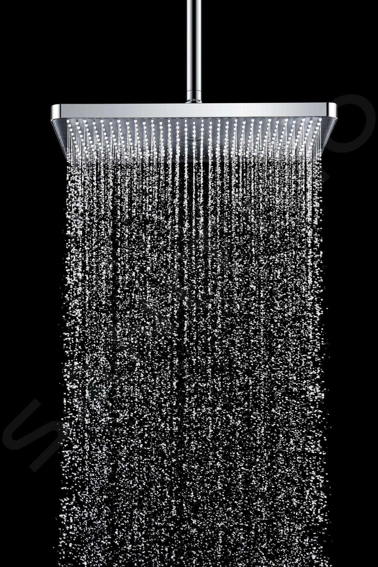 Kielle Vega - Kopfbrause 360 X 240 Mm, 1 Strahlart, Brausearm 430 Mm, Verchrommt/ Schwarz 20118SE1 - Image 5