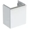 Geberit ICon - Waschtischunterschrank 370x415x279 Mm, Mit 1 Tür, Scharniere Rechts, Weiß Glänzend 502.300.01.2