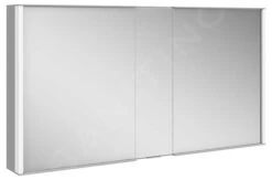 Keuco Royal Match - Spiegelschrank Mit LED- Beleuchtung, 1300x700x160 Mm, Silber Gebeizt Eloxiert 12805171301
