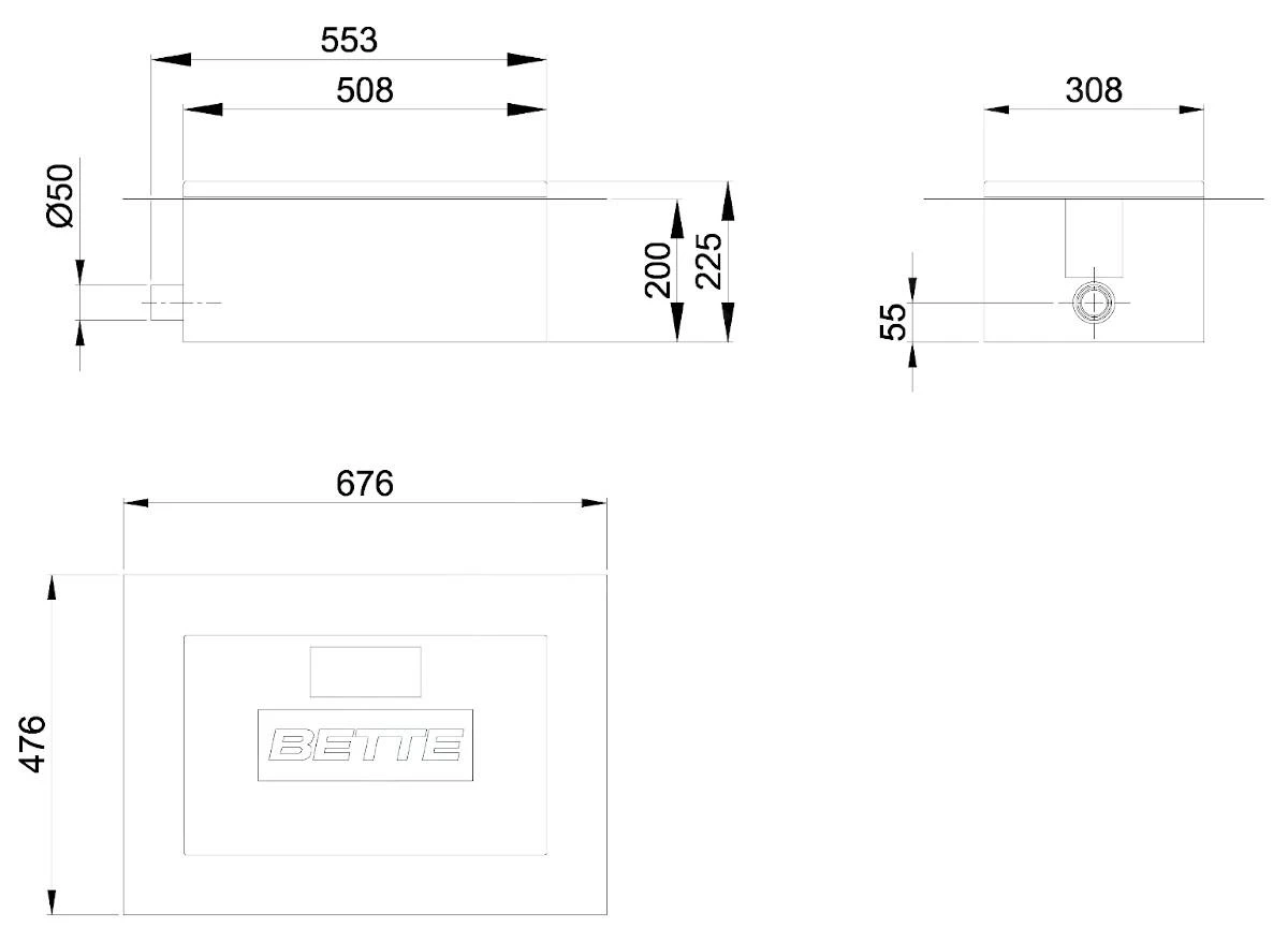 Bette Zubehör - Installationsbox Easy Connect Für Wannen Und Duschtassen B57-0400 - Image 2
