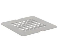 Ideal Standard Ultra Flat S - Überlaufabdeckung, Weiß, Betongrau KV169FS