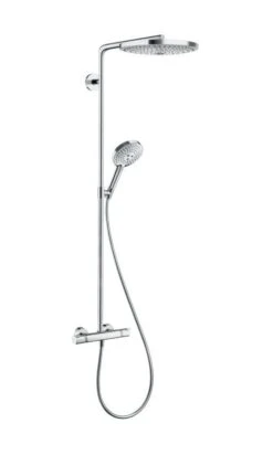 Hansgrohe Raindance Select S - Duschsäule Mit Thermostatbatterie 300 Mm, 2 Strahlen, Verchromt 27133000